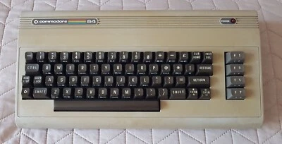 COMMODORE 64 Breadbin Case/chassis with keyboard Genuine part. ENGLAND label! #2 - Image 1 of 4