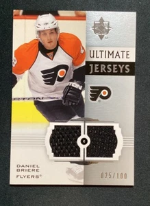 2007-08 Ultimate Collection Ultimate Jerseys /100 Daniel Briere #UJ-DB - Picture 1 of 3