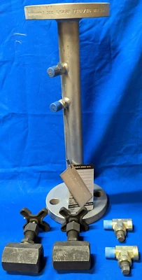 DIAMOND II ANNUBAR FLOW METER STATION DNF-10 1500 IN H20 465 PSI @ 605° MAX - Image 1 of 4