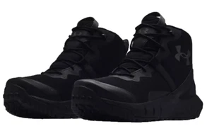 UNDER ARMOUR MEN'S MIRCO G VALSETZ MID, STYLE: 3023741-001, COLOR BLACK, SIZE 11 - Picture 1 of 5