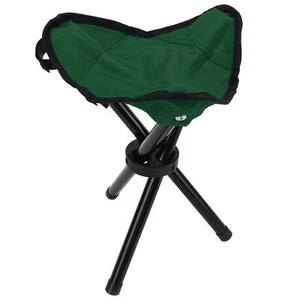Camping Stool Ergonomic Design Camping Tripod High Load Bearing Capacity - Picture 1 of 12