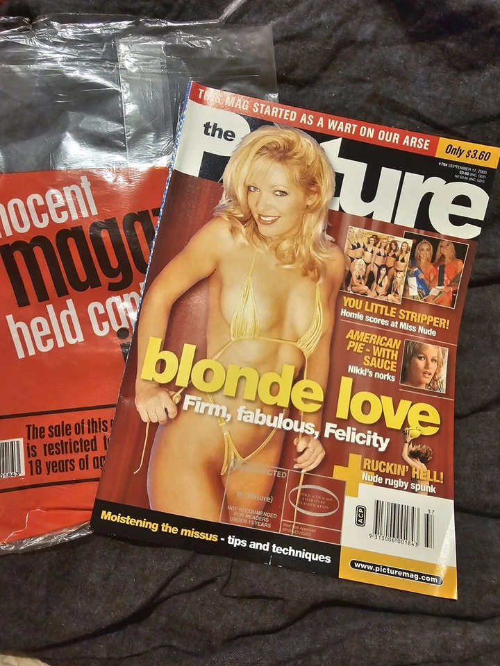 #784 The Picture magazine Australia September 17, 2003,Nikki Schieler Ziering - Image 1 of 1