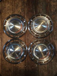 1962 63 Falcon Futura 12 Slot Hubcaps 13" - Picture 1 of 2