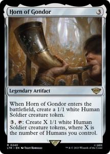 MTG ~ Horn of Gondor ~ LotR: Tales of Middle-earth ~ Near Mint ~ Rare - Picture 1 of 1