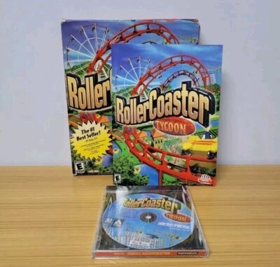 Roller Coaster Tycoon Original Version PC CD ROM Windows 95 98 Open Box 1999 - Image 1 of 4