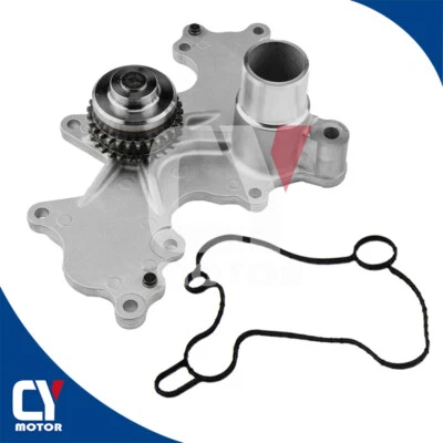 Cubierta de montaje de bomba de agua incluye piñón de cadena de distribución para Ford Transit-150 3.7 Foto 1 de 4