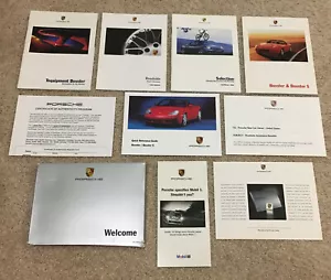 2002 Porsche Boxster Turbo New Owner Ref Guide Tequipment Brochure Catalog Pk 3 - Picture 1 of 7