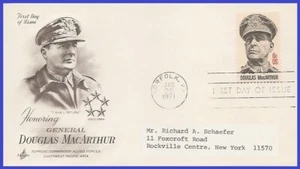 USA4 #1424 ADDR ARTCRAFT FDC Gen. Douglas MacArthur - Imagen 1 de 1