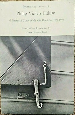 ANCIEN-REGIME, Journal et Lettres de Philip VICKERS FITHIAN (1773-1774) - 7405 - Photo 1/4