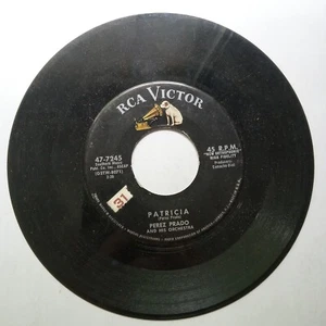 45 RPM Record  PEREZ PRADO  Patricia  / Why Wait   Good+ - Imagen 1 de 3