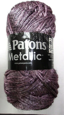 Hilo metálico Patons, 3 oz/252 yardas (elección de varios colores) vendido por madeja Foto 1 de 3