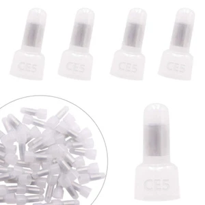 200Pcs 12-10AWG Closed End Crimp Cap Nylon Wire Connector Terminals CE5 - Picture 1 of 8