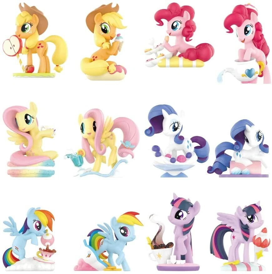 Pop Mart My Little Pony Leisure Afternoon Series Rarity Fluttershy Dash Upick - Image 1 of 1