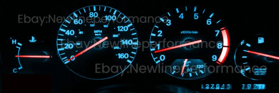 Ice Blue Cluster LED Bulb kit For Nissan 300zx Z32 Turbo NA 1990-1996 - Image 1 of 1