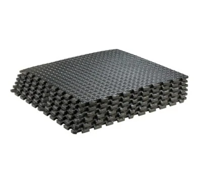 Quebra-cabeça de exercício tapete 24' espuma intertravamento azulejo EVA academia piso grosso casa - Imagem 1 de 4