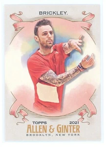 Topps Allen & Ginter 2021 - Chris Brickley Base NBA Entrenador Fuera de Temporada #234 Casi Nuevo - Imagen 1 de 2