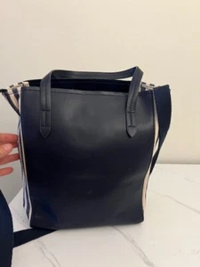Gap Tote Blue with Stripes on the sides - Picture 1 of 6