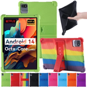 Universal Shockproof Case Soft Silicone Stand Cover For 10.1 inch Android Tablet - Picture 1 of 30
