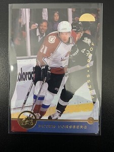 1996-97 Leaf Press Proof Peter Forsberg #159 HOF