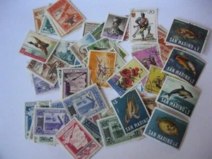 RESTPOSTEN BRIEFMARKEN AUS ALLER WELT ~ SAN MARINO LOT 15 - Bild 1 von 1