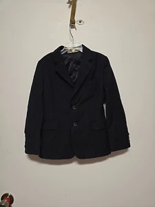 Class Club Gold Boy’s BLACK Blazer Jacket BLACK Buttons 60% Wool Size 7 - Picture 1 of 11