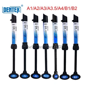 Material de relleno de dientes de resina compuesta de cura ligera universal Dentex Dental DX - Imagen 1 de 21