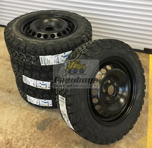 VW T5 T6 T6.1 Räder Offroad 215/65R16 103S BF Goodrich KO2 3PMSF OE VW schwarz - Bild 1 von 6