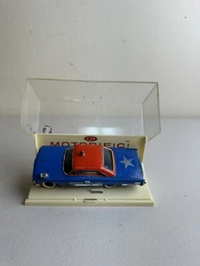 RARE IDEAL MOTORIFIC CUSTOM SLOT CAR SERIES MERCURY STATE POLICE,Chassis,Motor, - Picture 1 of 12