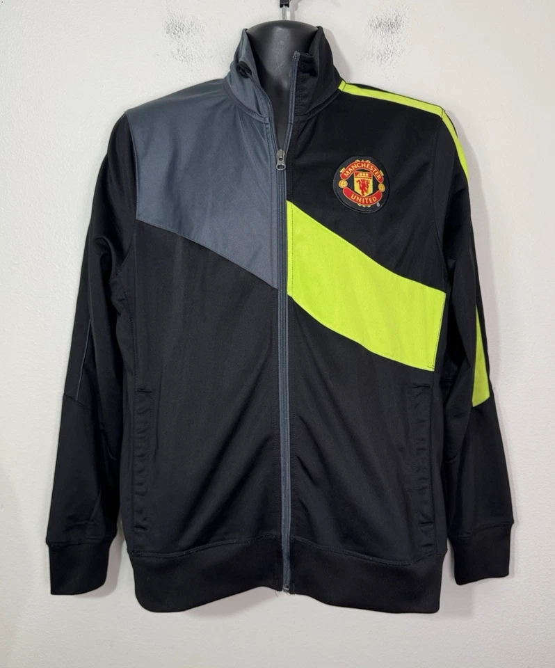 Manchester United FC Full Zip Track Jacket Medium Football Soccer Fan Sportswear - Image 1 of 4