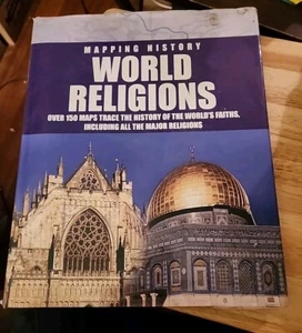 Mapping History World Religions Hardcover Dustjacket - Picture 1 of 4