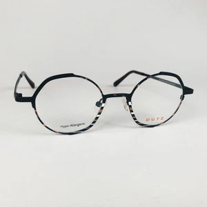 DUTZ eyeglasses MATT BLACK ROUND glasses frame MOD: DZ813 COL.95 - Picture 1 of 8