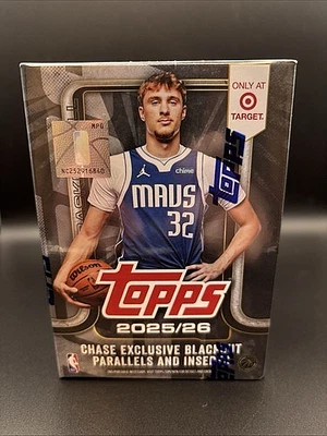 2025-2026 Topps NBA Basketball Black Friday Blaster Target Blackout - Image 1 of 4