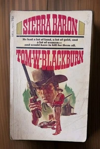 Used Book-Tom W Blackburn -Sierra Baron- Paperback- Copyright 1955- Western - Picture 1 of 5