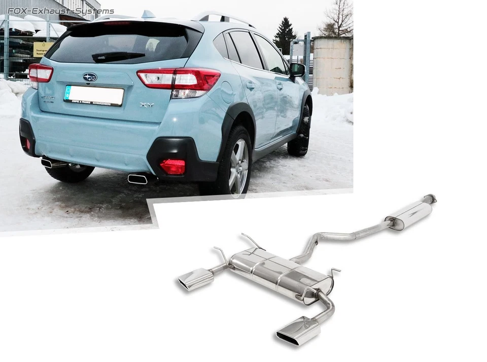 Impianto Completo Per Subaru XV 1.6L Tipo G5 Trapezoidale 145X65Mm - Immagine 1 di 1