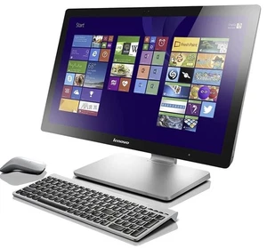 LENOVO A530 24" ALL IN ONE TOUCHSCREEN 4TH GEN CORE i5 8GB RAM 1TB HDD WIN 10 - Picture 1 of 21