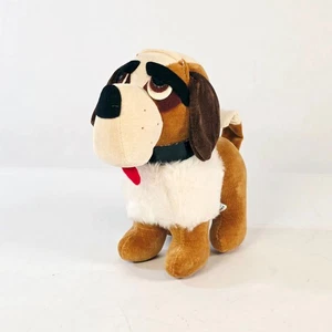 Brown & White St Saint Bernard Dog Sitting Plush Stuffed • Animal Fair Pet • 6.5 - Picture 1 of 9