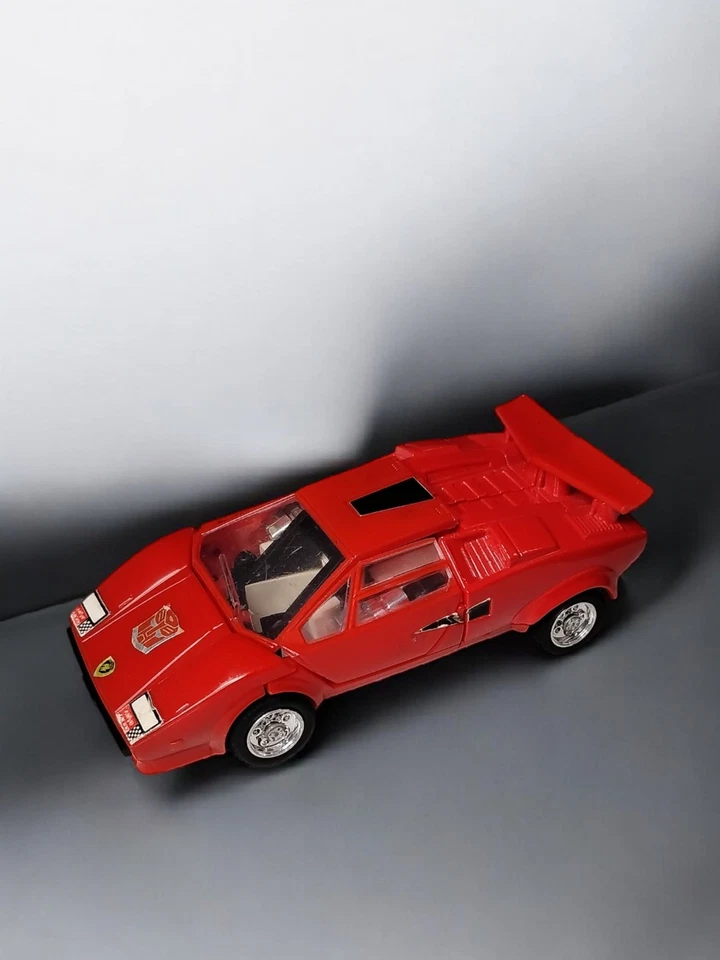 Sideswipe 兰博基尼 1984 G1 变形金刚复古孩之宝可动人偶  — 第 1/4 张图片
