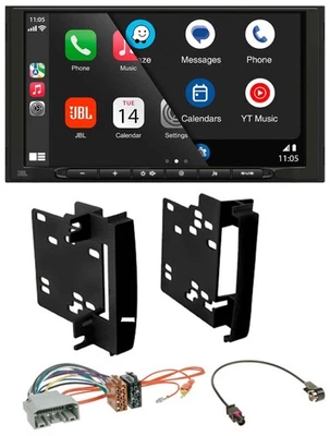 JBL USB 2DIN MP3 Bluetooth AUX Autoradio für Chrysler 300C Sebring Dodge Avenger - Bild 1 von 4