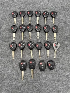 LOT OF 22 TOYOTA SCION HEAD KEY REMOTE FOB REMOTE LOT OEM - Picture 1 of 10