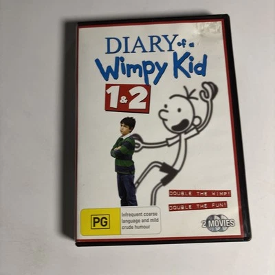 Diary of a Wimpy Kid / Diary of a Wimpy Kid 2 (DVD, 2011) Region 4 - Image 1 of 4