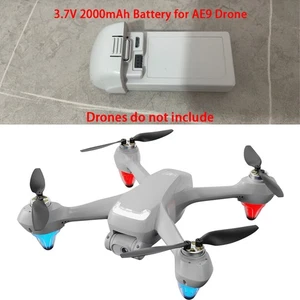 Original 3.7V 2000mAh Battery for AE9 Drone Quadcopter-Grey - Picture 1 of 1