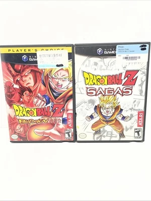 Dragon Ball Z GameCube 2 Game Lot Budokai And Sagas Tested! - Image 1 of 4