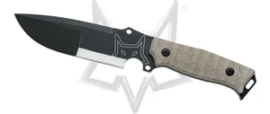 Fox Knives Sherpa Fixed Blade Knife FX-610 D2 Semi-OD Green Micarta - Picture 1 of 3