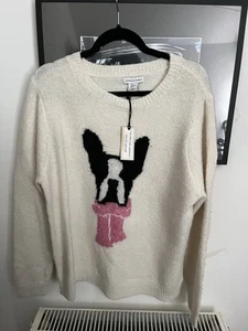 cupcakes and cashmere bulldog christmas sweater XL - Picture 1 of 4