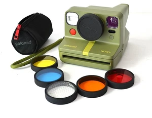 Polaroid Now Plus Generation 3 instant camera + Filter Set -- Green - Picture 1 of 7