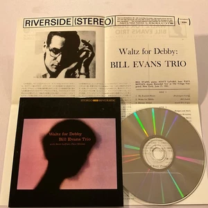 Bill Evans Trio - Waltz for Debby '61 Riverside Japan MiniLP 20bitK2 audiophile - Imagen 1 de 3