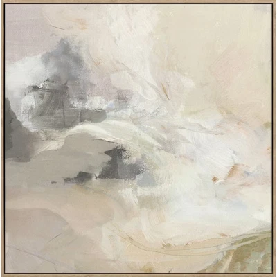 Arte de pared moderno umbral lienzo abstracto 24"x24" acuarela montaña Foto 1 de 4