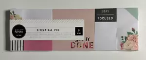 Note adesive rosa Paislee C'EST LA VIE - 5 pezzi - Foto 1 di 3