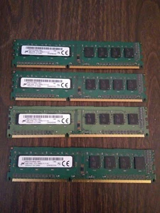 16GB (4 x 4GB) Micron 8JTF51264AZ-1G6E1 DDR3 1600MHz PC3-12800 CL11 RAM lt5 - Picture 1 of 2