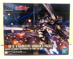 Bandai HGUC #218 Mobile Suit Gundam Narrative RX-9/A Narrative Gundam A-PACKS - Picture 1 of 5